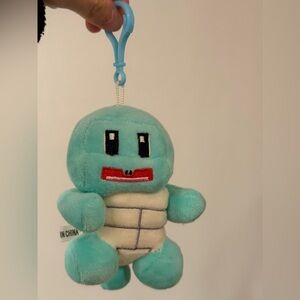 Pokémon Squirtle Plush Toy Keychain Accessories